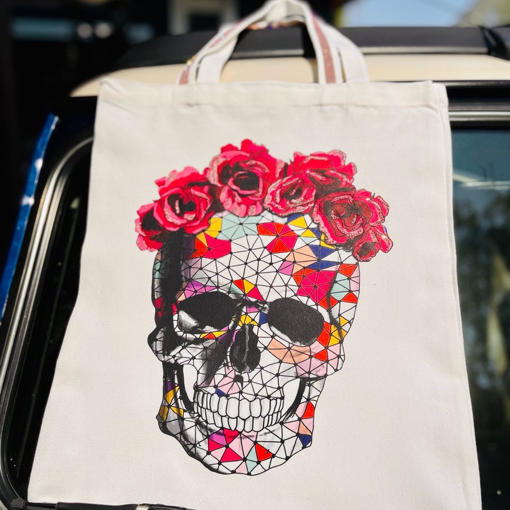 White Tote Bag